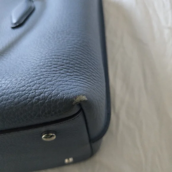 Tod's Blue Leather Women's Bag - Picture 10 of 10